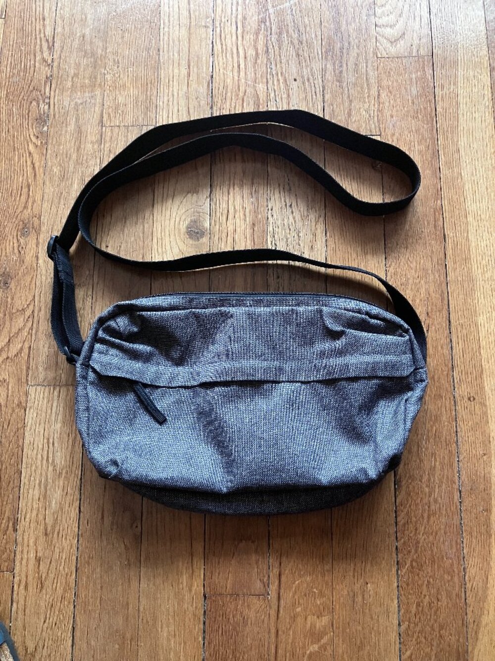 MUJI Crossbody Bag Heather Gray